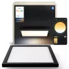 Philips Aurelle Square Panel, Smart-Deckenleuchte, Bluetooth/Zigbee, Schwarz, LED, Aluminium, Variabel