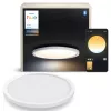 Philips Aurelle Hue Runde Panel-Leuchte, Intelligente Deckenleuchte, Bluetooth/Zigbee, Weiß, LED, Aluminium, Variabel