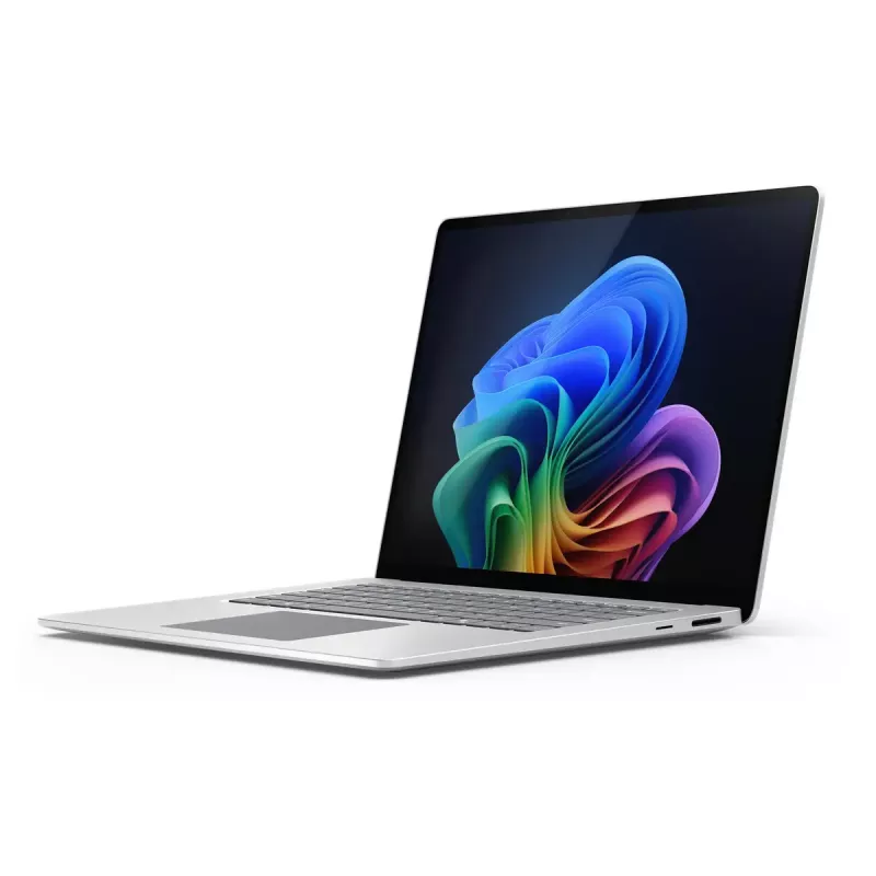 Laptop Microsoft Surface Laptop 7 Copilot+ PC — Intel Core Ultra 7 266V, 38,1 cm (15 Zoll) Touch, 16 GB RAM, 512 GB SSD, Wi‑Fi 7, Windows 11 Pro, Platin