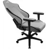 Universal Gaming-Stuhl AEROCOOL CROWNASHGR — grau gepolsterte Sitzfläche/Rückenlehne, 2D-Armlehnen, Stahlrahmen, Gasfeder Klasse 4, max. Benutzergewicht 150 kg