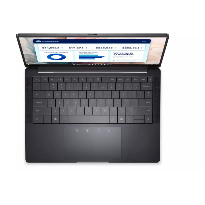 Dell Pro Premium 13 PA13250 | 13,3 Zoll | FHD+ | Entspiegelt | Intel Core Ultra 7 | 266V | 16 GB | LPDDR5x | Solid-State-Laufwerk-Kapazität 512 GB | Intel Arc Graphics | Windows 11 Pro | Tastatursprache Englisch | Tastatur hintergrundbeleuchtet | Garantie 36 Monate | Akkugarantie 12 Monate