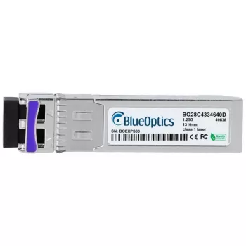 Glasfaser-SFP-Transceiver BlueOptics AT-SPBD40DUAL-14-BO, cSFP-Schnittstelle, LC-Stecker, Aluminium