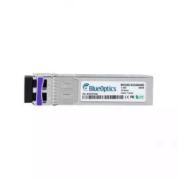 Glasfaser-SFP-Transceiver BlueOptics BO28C4334640D-BO, LC-Stecker, Aluminium, 0,02 kg