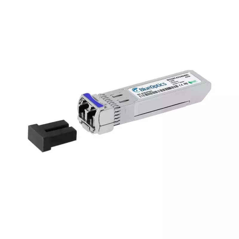 Glasfaser-cSFP-Transceiver BlueOptics CSFP-BX1490-40-D-BO 1250 Mbit/s silbernes Metallgehäuse