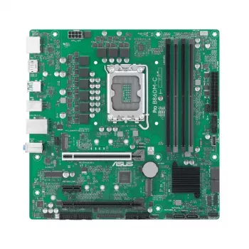 Motherboard ASUS PRO B860M-C-CSM — Intel B860, LGA 1851 (Socket V1), Micro ATX, 4× DIMM DDR5, 256 GB max