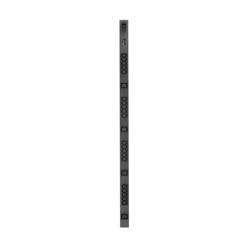 Vertiv Geist rPDU, Basic, 0U, Eingang C20 230V 16A, Ausgänge (20)C13 | (4)C19 Stromverteilungseinheit (PDU) 24 AC-Ausgänge Schwarz