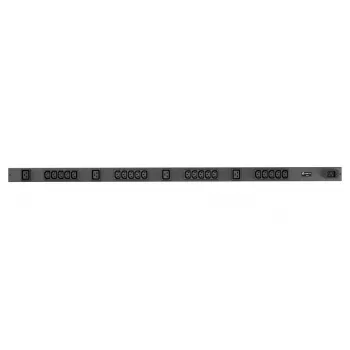 Vertiv Geist rPDU, Basic, 0U, Eingang C20 230V 16A, Ausgänge (20)C13 | (4)C19 Stromverteilungseinheit (PDU) 24 AC-Ausgänge Schwarz
