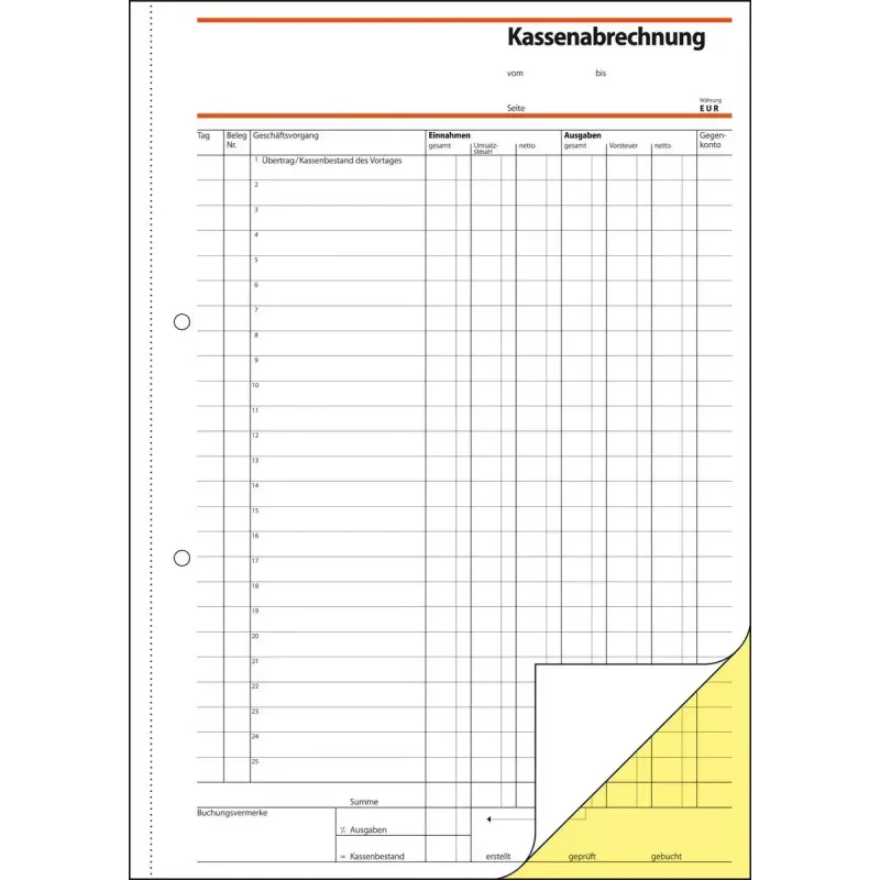 Geschäftsformular Sigel SD006 Grün A4 80 Blatt
