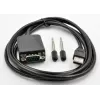 Serielles Kabel EXSYS EX-1311-2 USB Typ-A DB-9 Schwarz 1,8 m