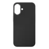 Cellularline Sensation – iPhone 16 Hülle aus Soft-Touch-Silikon, Cover, Apple, iPhone 16, 15,5 cm (6,1 Zoll), Schwarz