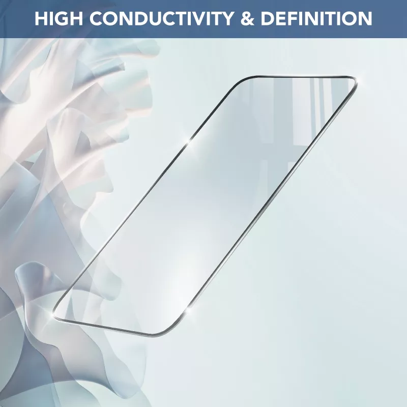 Cellularline Fortified Xtreme Glass - iPhone 16 Ultrawiderstandsfähiges gehärtetes Glas mit verstärkten Rändern, einfach anzubringen und extrem widerstandsfähig