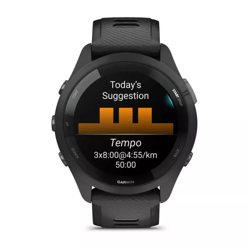 Smartwatch Garmin Forerunner 265 Schwarz