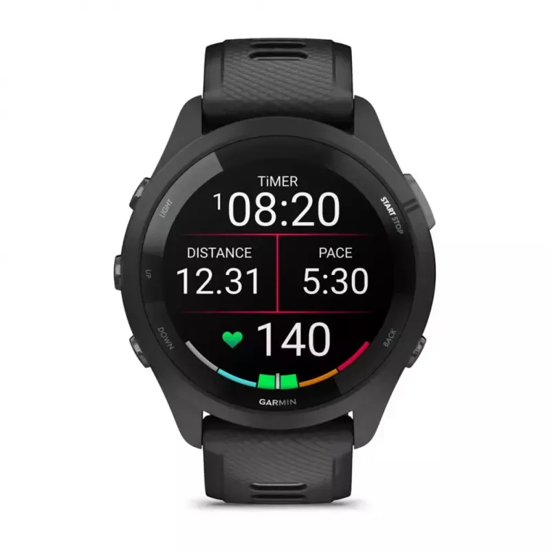Smartwatch Garmin Forerunner 265 Schwarz