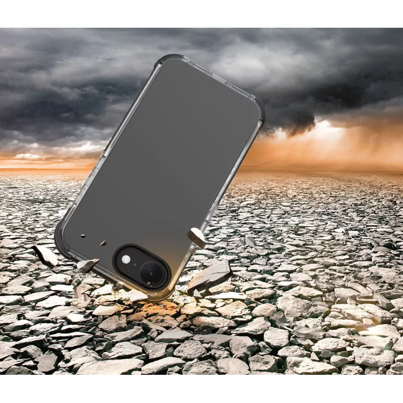 Cellularline Tetra Force Strong Guard – iPhone 16e Ultraelastische, stoßfeste Schutzhülle mit integrierter antibakterieller Microban®-Technologie