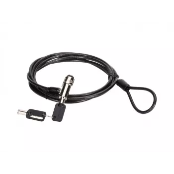 Laptop-Schloss Conceptronic CUSTODIO02BN Schlüssel 1,8 m Schwarz
