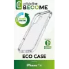 Cellularline Become Case - iPhone 16 Hülle aus 100 % recyceltem Kunststoff