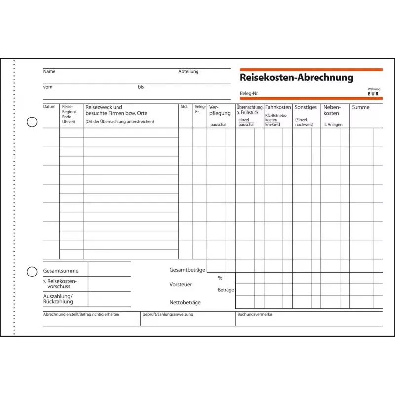 Geschäftsformular Sigel RA517