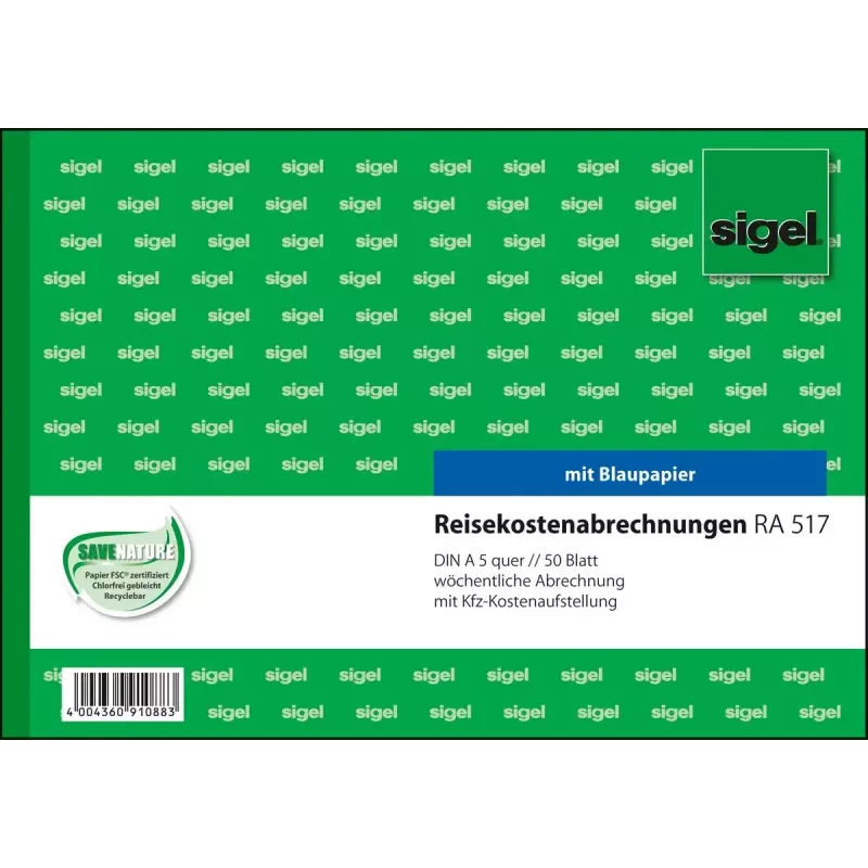 Geschäftsformular Sigel RA517
