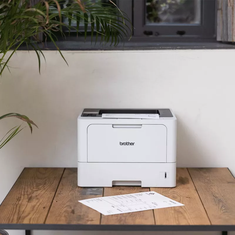 Laserdrucker Brother HL-L5215DN — monochrom, A4, 48 ppm, Duplex, 1200×1200 DPI
