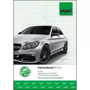 Schreibnotizbuch Sigel FA513 A5 32 Blatt Grün Weiß
