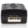 StarTech.com Virtual 7.1 USB Stereo Audio Adapter Externe Soundkarte