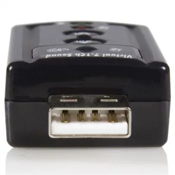 StarTech.com Virtual 7.1 USB Stereo Audio Adapter Externe Soundkarte