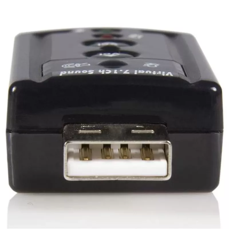 StarTech.com Virtual 7.1 USB Stereo Audio Adapter Externe Soundkarte