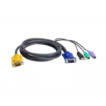 ATEN PS/2 USB KVM Kabel 1,8m