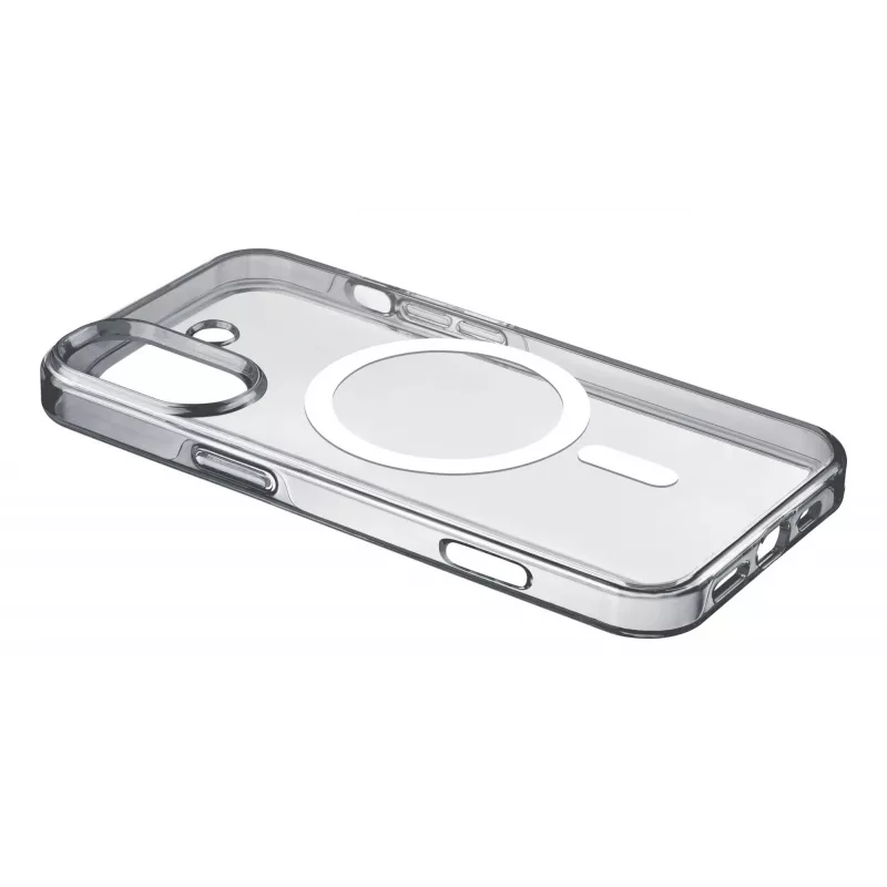 Cellularline Gloss Mag – iPhone 16 Magnetische Hülle zum Laden und Befestigen am MagSafe-Ladegerät