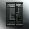 RAIJINTEK Paean Desktop-PC-Gehäuse – Schwarz Transparent, ATX/Micro-ATX/Mini-ITX, 4x USB 3.2 Gen1, 3x3,5-Zoll + 3x2,5-Zoll Einschübe