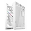 PC-Gehäuse ASUS ROG Strix Helios II Midi Tower Weiß — unterstützt EATX/ATX/Micro-ATX/Mini-ITX, 3x140mm Front + 1x140mm Rückseite, 2×3,5 Zoll + 4×2,5 Zoll Einschübe, gehärtetes Glas