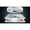 140 mm Lüfter Arctic Freezer P14 Pro Reverse A-RGB (Weiß) — 166.5 m³/h, 5.1 mmH₂O, FDB, PWM, Kabel-Splitter