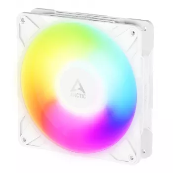 140 mm Lüfter Arctic Freezer P14 Pro Reverse A-RGB (Weiß) — 166.5 m³/h, 5.1 mmH₂O, FDB, PWM, Kabel-Splitter