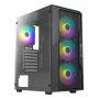 PC-Gehäuse Azza Fighter Midi Tower Schwarz