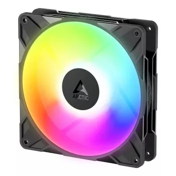 140-mm-Gehäuselüfter Arctic Freezer P14 Pro Reverse A-RGB — PWM, 140 mm, 166,5 m³/h, 5,1 mmH2O, FDB, schwarz
