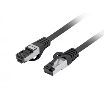 Netzwerk-Patchkabel LANBERG PCF8-10CU-0050-BK Cat8.1 S/FTP (S-STP) RJ-45 auf RJ-45 0,5 m Schwarz