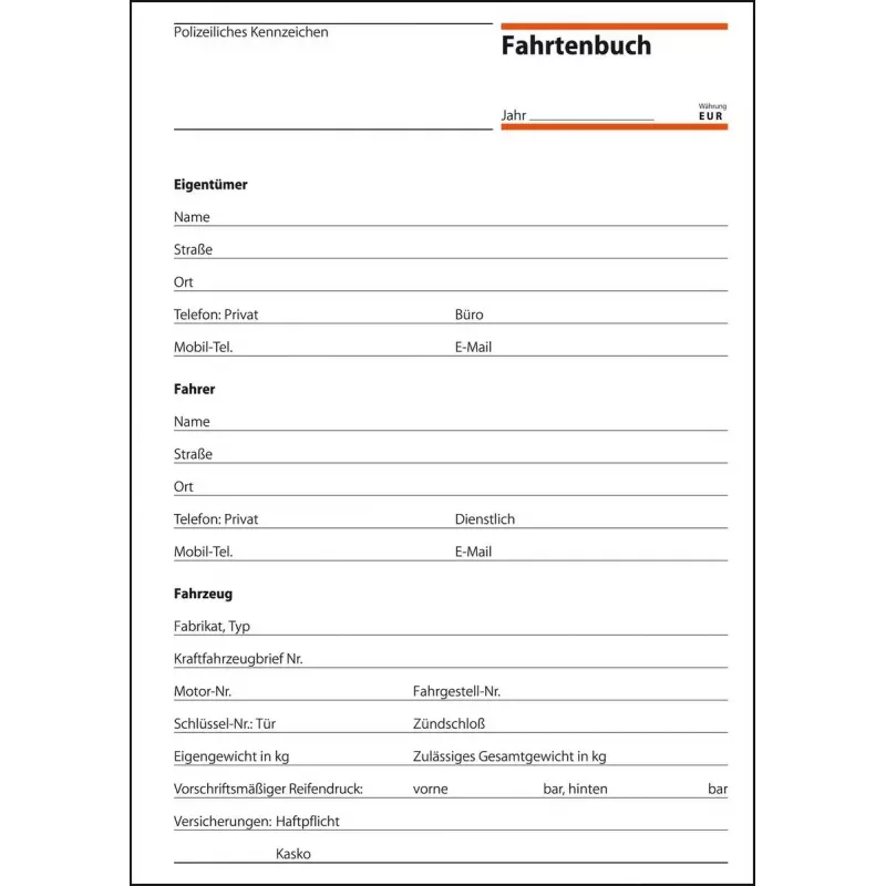 Geschäftsformular Sigel FA514