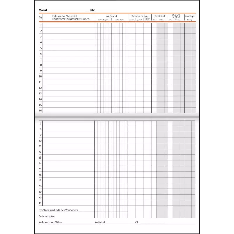 Geschäftsformular Sigel FA514