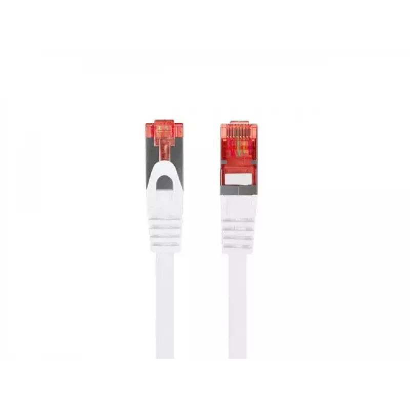 Netzwerk-Patchkabel LANBERG PCF6-10CU-0050-W Cat6 S/FTP (S-STP) Weiß 0,5 m RJ-45–RJ-45