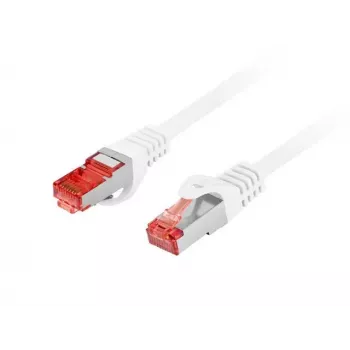 Netzwerk-Patchkabel LANBERG PCF6-10CU-0050-W Cat6 S/FTP (S-STP) Weiß 0,5 m RJ-45–RJ-45