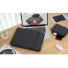 Sleeve-Tasche Inateck LB01006 für 35,6 cm (14 Zoll) Laptops, grau, monochrome Oberfläche