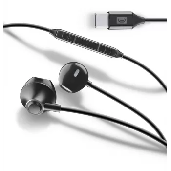 Cellularline ORBIT Stereo-Kapselkopfhörer mit Mikrofon und Fernbedienung