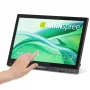 HANNspree HT165HPB 39,6 cm (15,6 Zoll) Full HD IPS LCD Touchscreen-Monitor 1920×1080, 15 ms, VESA, Lautsprecher, Schwarz