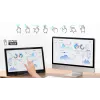 HANNspree HT165HPB 39,6 cm (15,6 Zoll) Full HD IPS LCD Touchscreen-Monitor 1920×1080, 15 ms, VESA, Lautsprecher, Schwarz