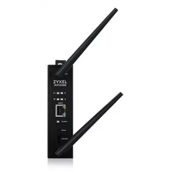 Wireless Access Point Zyxel IAP500BE — Dualband 2.4/5 GHz, 5012 Mbit/s, PoE, 1×RJ-45, externe Antennen, schwarz