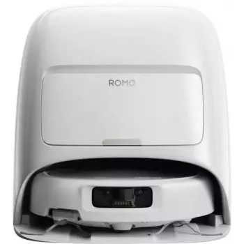 Roboter-Staubsauger und Wischmopp DJI ROMO S (Wassertank-Version) — Weiß, 4,4 kg, 0,26 L Staub, 4 L Frischwasser- / 3,2 L Schmutzwassertanks, 5000 mAh