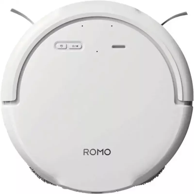 Roboter-Staubsauger und Wischmopp DJI ROMO S (Wassertank-Version) — Weiß, 4,4 kg, 0,26 L Staub, 4 L Frischwasser- / 3,2 L Schmutzwassertanks, 5000 mAh