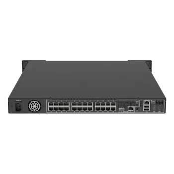 Netzwerk-Videorekorder AXIS S2224 Mk II 1U Schwarz — 24 Kanäle, bis zu 7680×4320, 6 TB HDD, 256 GB SSD, RAID 0/1/10
