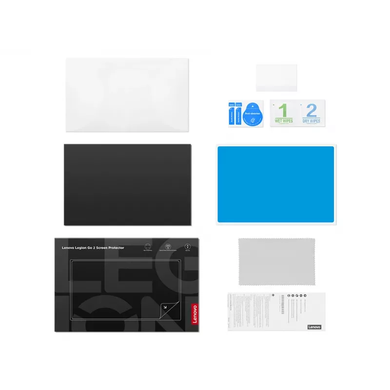 Bildschirmschutzfolie für Lenovo Legion Go GXJ1R97823 — transparent, 200 × 131,9 × 0,33 mm