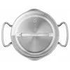 Kochtopf-Set Tefal Duetto+ G719S7, Edelstahl, 7-tlg. (Stielkasserollen Ø16/20/24 cm, Schmortopf Ø16 cm), Induktion, Deckel, ofenfest bis 250°C